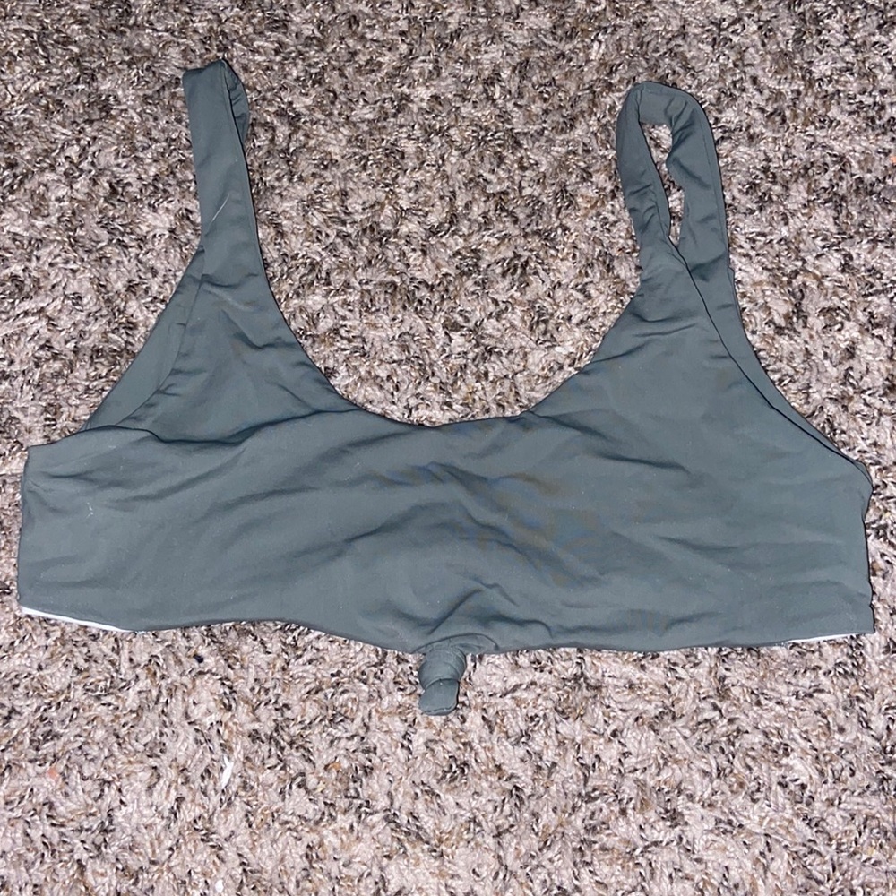 Green Swimsuit top